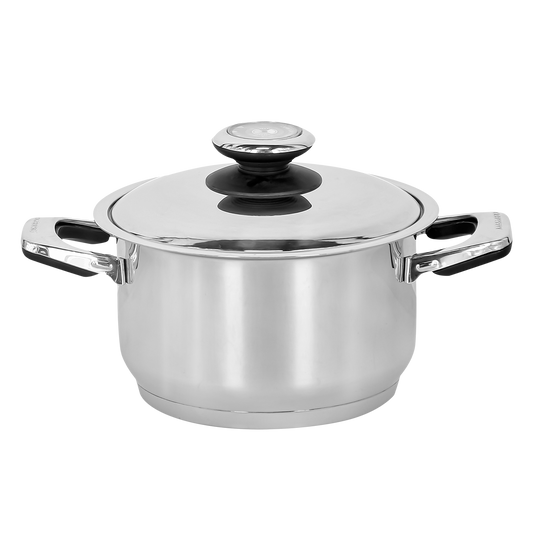 STOCK POT W/LID 24cmX14cm (5lit)