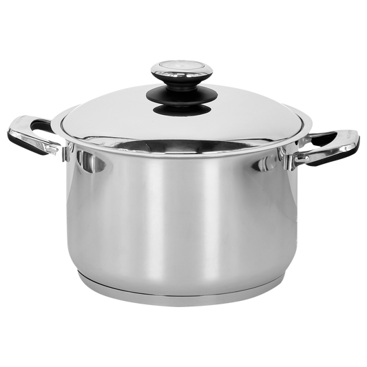 STOCK POT W/LID 28cmX18cm (12Lit)