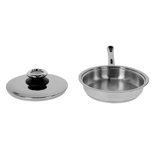 VERSATILE-FRYING PAN W/LID 22x5cm